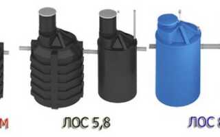 Модельный ряд септика ЛОС