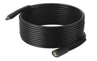 Что собой представляет шланг Керхер для прочистки канализации