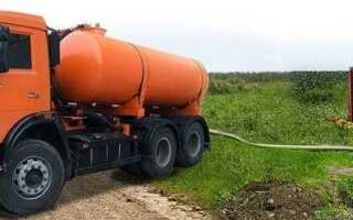 Откачка септика в частном доме