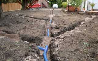 Дренажная система вокруг дома: особенности устройства и схемы отведения воды