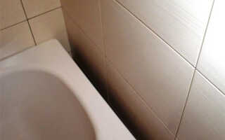 Как и чем заделать щель между стеной и ванной: практические способы