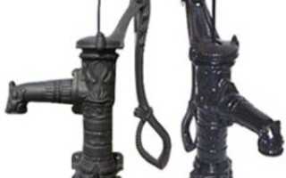 Классификация ручных насосов для скважин