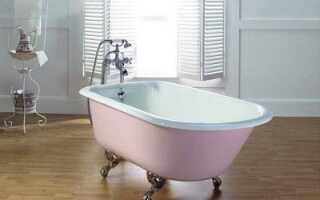 Как отреставрировать старую чугунную ванну: сравнительный обзор 3-х лучших способов