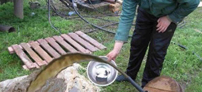 Промывка и очистка скважин от ила и песка своими руками