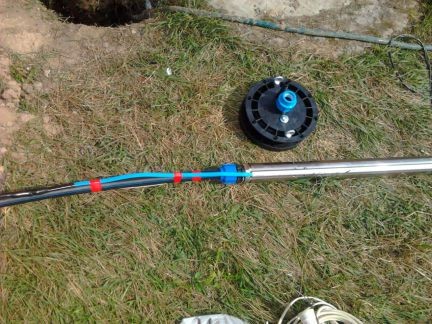 Этап подготовки насоса к установке Этап подготовки насоса к установке