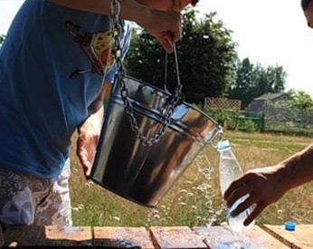 Эта вода отправится в лабораторию