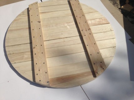 Донный щит для колодца