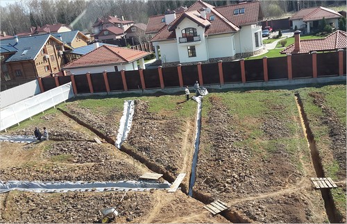 Устройство дренажа на участке Устройство дренажа на участке