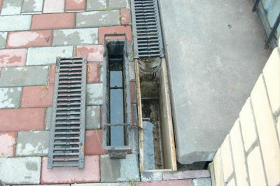 Очистка открытой ливневки Очистка открытой ливневки