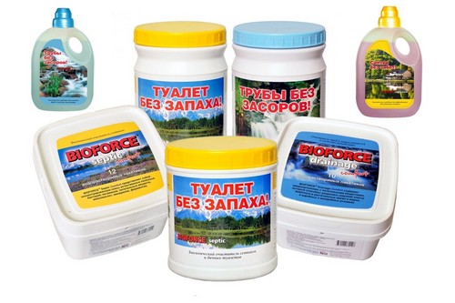 Бактерии для септиков в разных формах