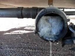 Лед в трубе