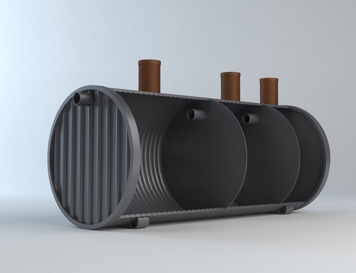 Внешний вид септика Внешний вид септика