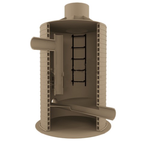 Стандартный перепадный гаситель