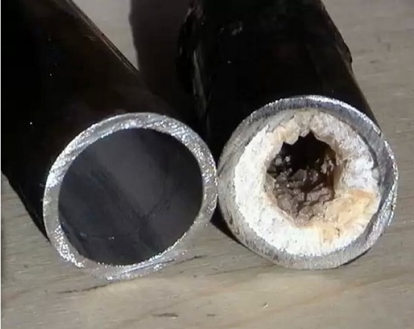 Чистая и загрязненная трубы Чистая и загрязненная трубы