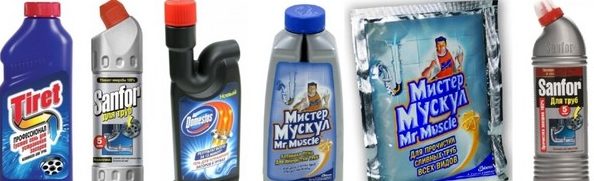 Промышленные средства для прочистки Промышленные средства для прочистки