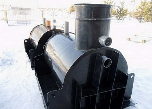 Септик Крот горизонтальный