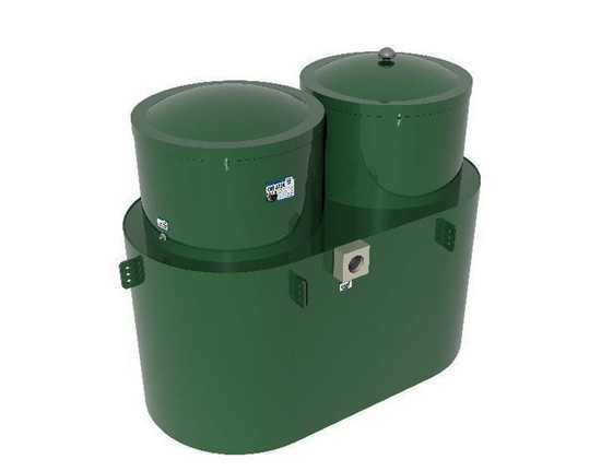 Модель с прибором для ультрафиолетового облучения