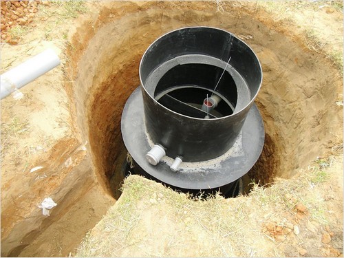 Монтаж септика