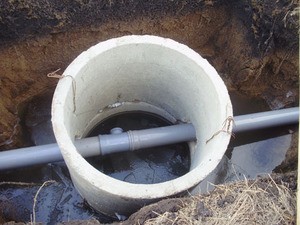 Колодец из бетона