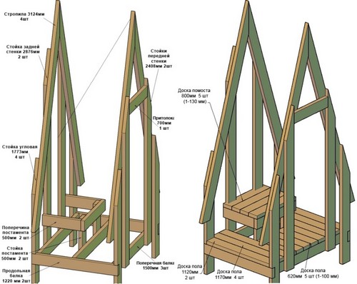 Основа из бруса Основа из бруса