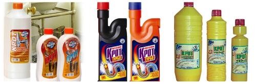 Линейка средств Крот