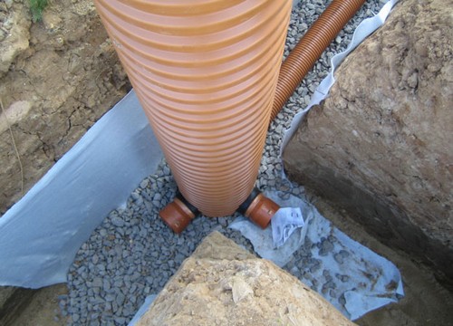 Дренажный колодец