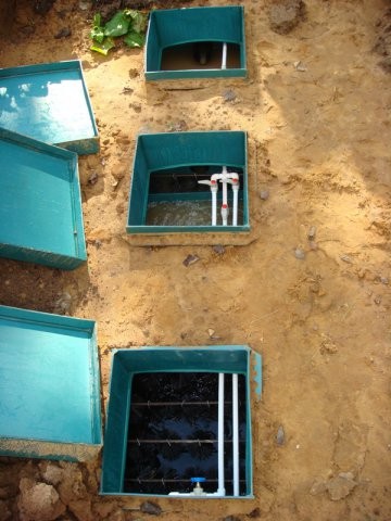 Септик в действии