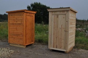 Деревянные туалеты