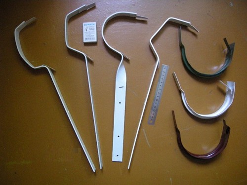 Виды креплений водостока