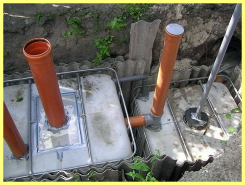 Сооружение из еврокубов