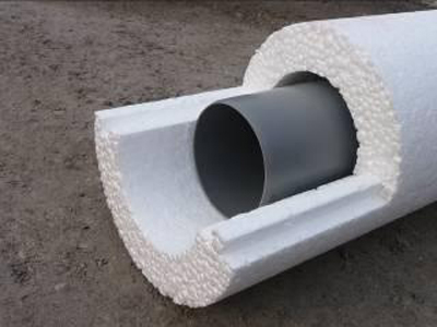 Кожух их пенопласта